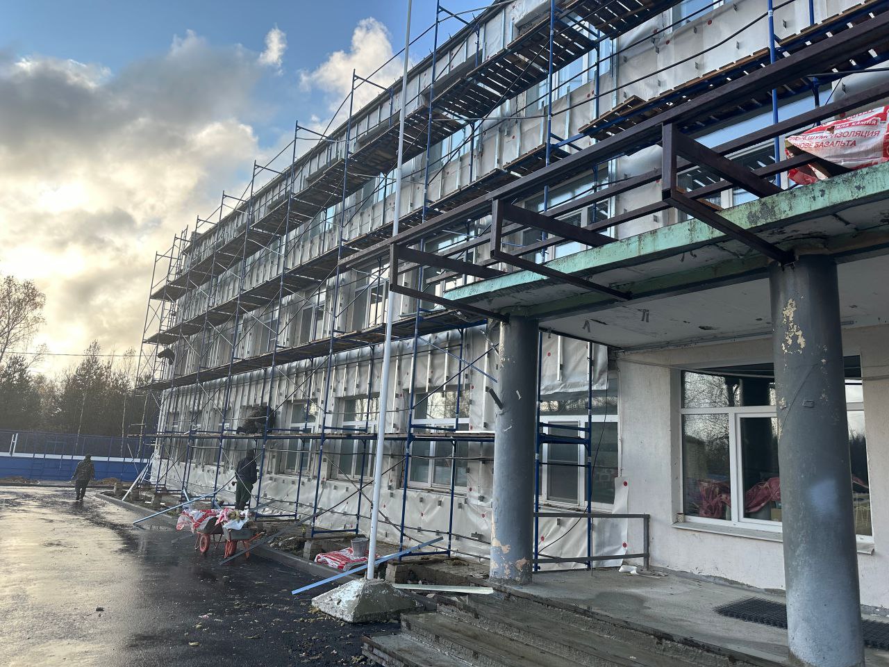 В Ковровском районе при надзорном сопровождении прокуратуры завершены работы по капитальному ремонту Краснооктябрьской школы