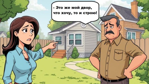 Когда соседи не знакомы с законом: Как жительница победила самострой