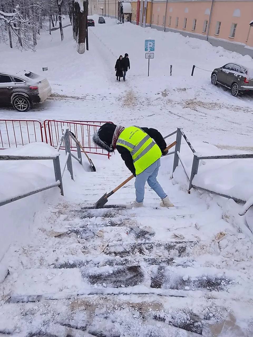 Владимир во власти снежной стихии! Владимир во власти снежной стихии!