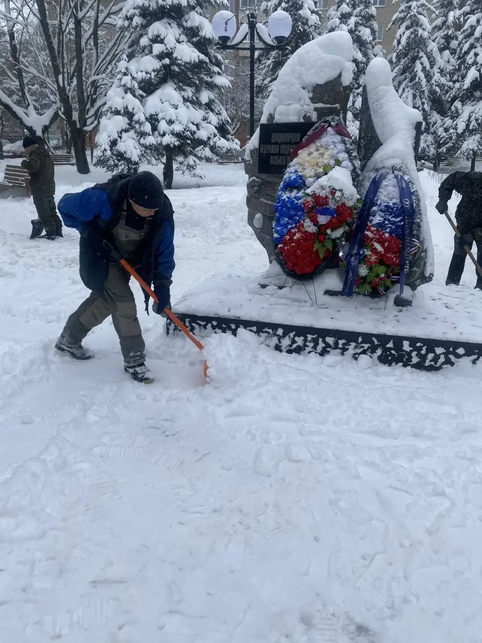 Владимир во власти снежной стихии! Владимир во власти снежной стихии!
