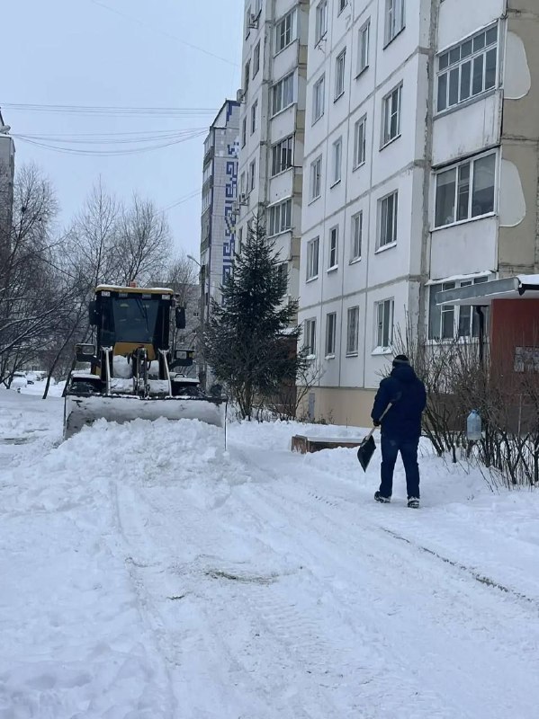 Снежный январь объединил все силы города в борьбе с рекордными осадками