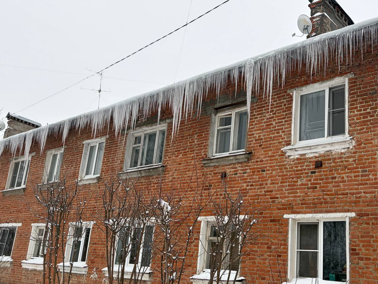 Из-за снежных осадков «нависла» еще одна угроза