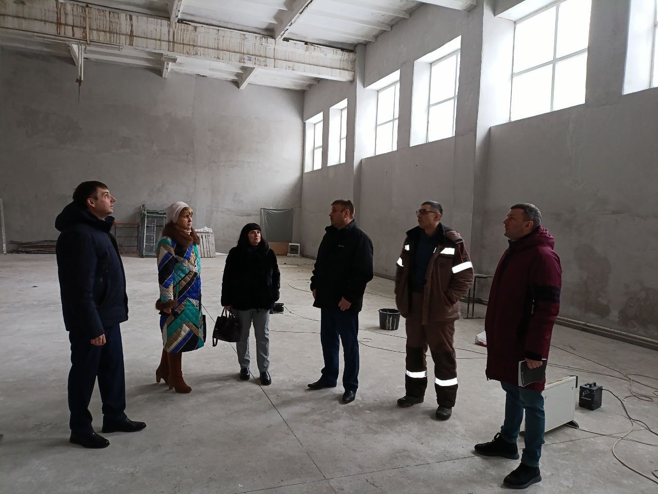 В школе № 3 в Петушках идет монтаж инженерных коммуникаций и крыши В школе № 3 в Петушках идет монтаж инженерных коммуникаций и крыши