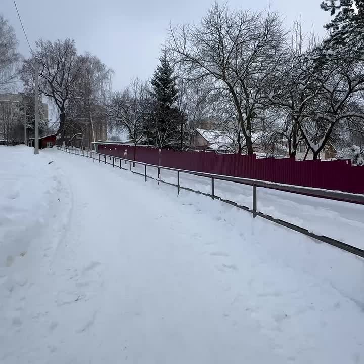 Новая тротуарная дорожка в Веризино