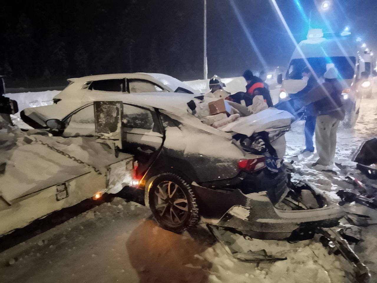 Спасатели областного отряда деблокировали пострадавшую в ДТП на М-12 в Петушинском округе Спасатели областного отряда деблокировали пострадавшую в ДТП на М-12 в Петушинском округе