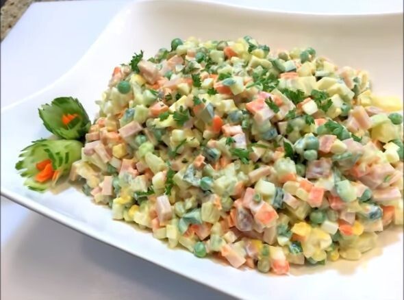Салат Оливье: новые вкусы классического блюда