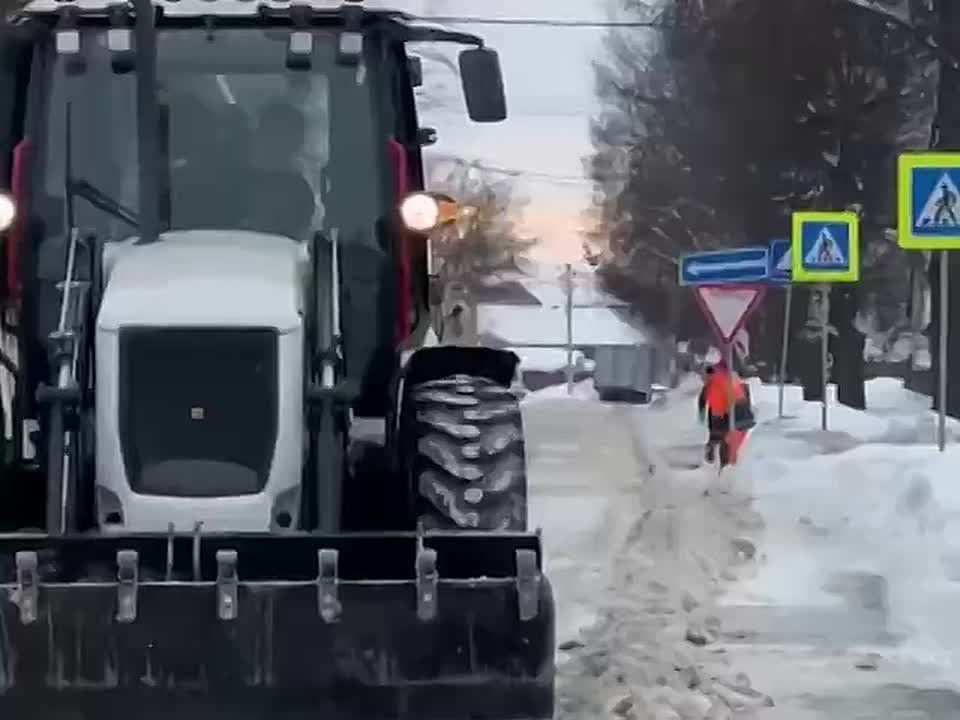 Более 380 тысяч кубометров снега вывезено из Владимира с начала января