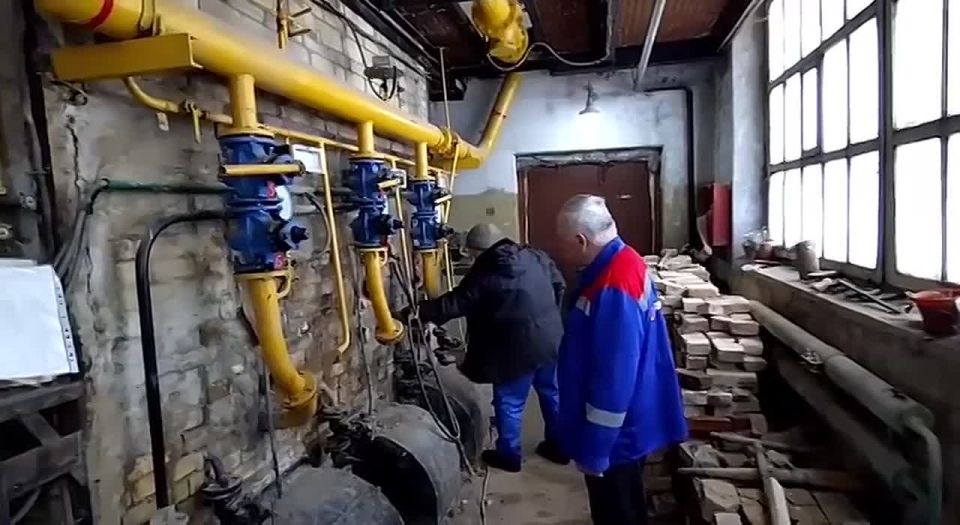 Передвижную котельную запустили в Карабаново на время ремонта в стационарной