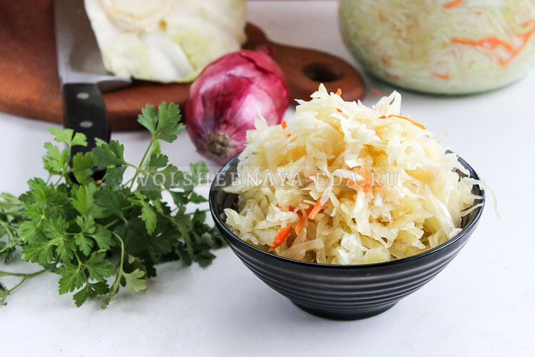 Непревзойденный вкус квашеной капусты с медом