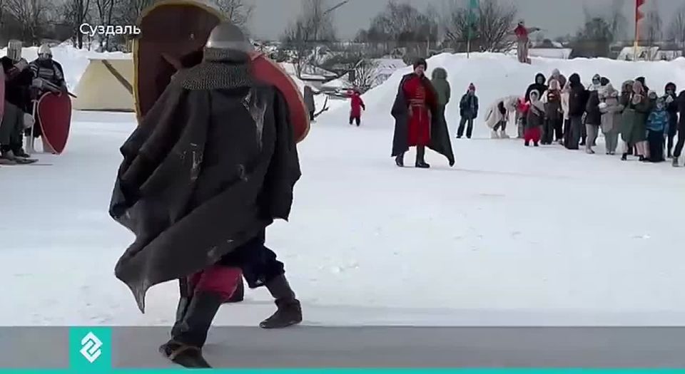 В Суздале в Масленичных гуляниях приняли участие более 20 тысяч человек