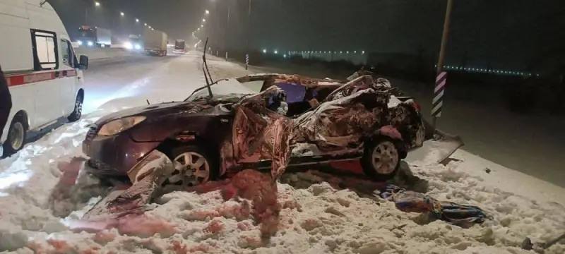 Двое пострадали в ДТП на М-7 в Гороховецком округе Двое пострадали в ДТП на М-7 в Гороховецком округе