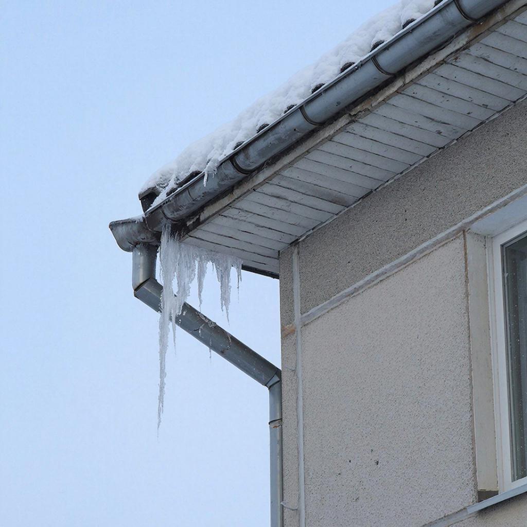 Осторожно! С крыш могут упасть снег и лёд