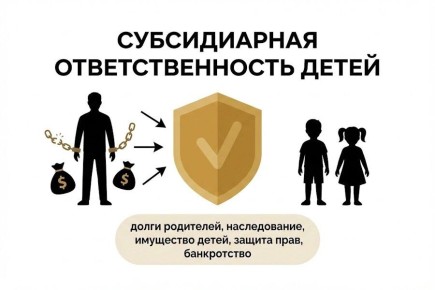 Субсидиарная ответственность несовершеннолетних: что нужно знать родителям