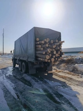 Жители Меленковского округа отправили на Сватово-Кременское направление лес и пиломатериалы
