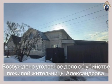 В Александрове возбуждено уголовное дело об убийстве пожилой местной жительницы