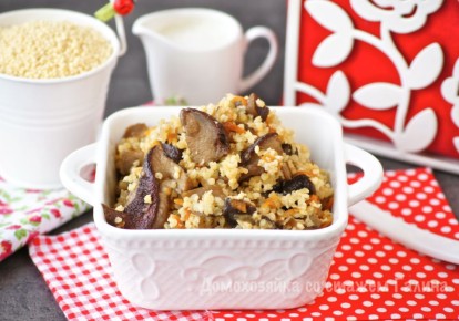 Пшенная каша с грибами: восхитительное блюдо для любителей натуральной еды