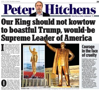 �������� ��������: ������� ���������� ������������ ����� ������� �� ������� The Mail on Sunday ������� ��������� �� ���������� �������� ������� � ���