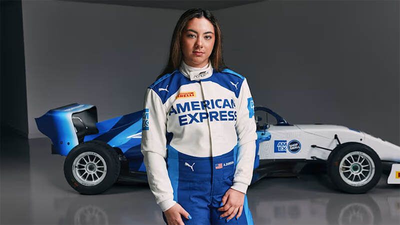 ��� ������ ���������� � F1 Academy � American Express