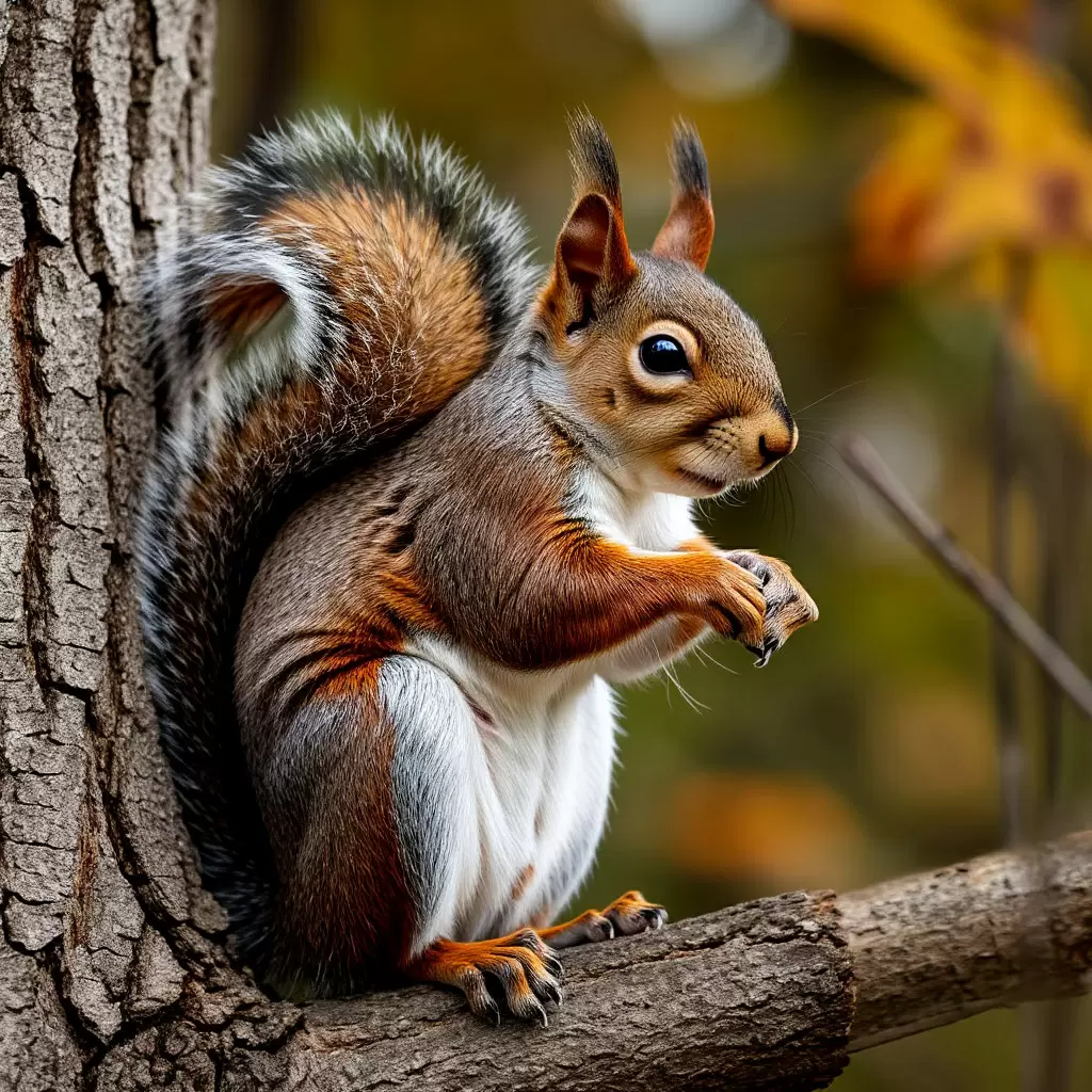 Белочка в саду: что символизирует появление лесного друга на даче