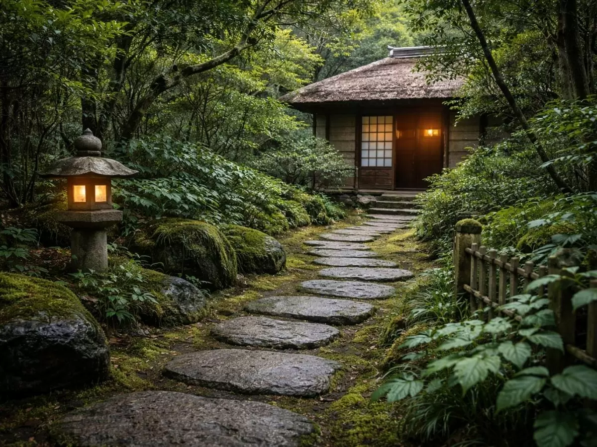Традиционные японские чайные сады: путь к гармонии и уединению