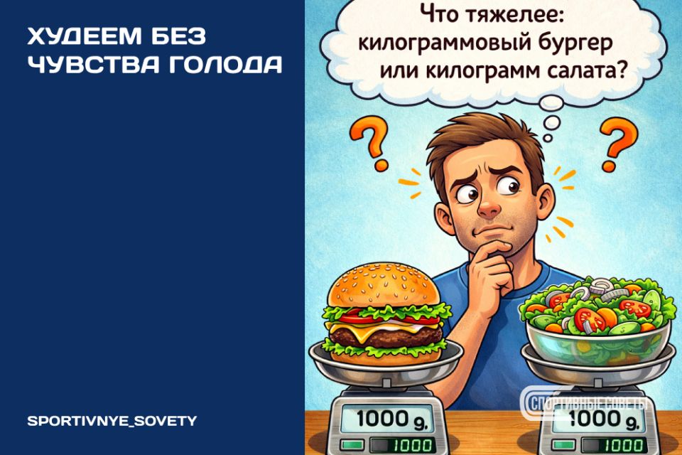 Как похудеть без чувства голода: секреты сытости