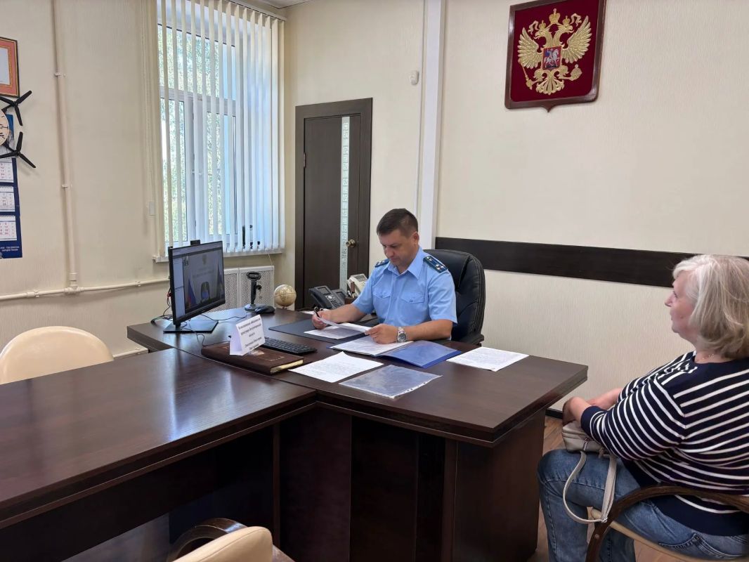 Исполняющая обязанности прокурора области Виктория Дмитренко провела приём жителей Ковровского муниципального округа Исполняющая обязанности прокурора области Виктория Дмитренко провела приём жителей Ковровского муниципального округа
