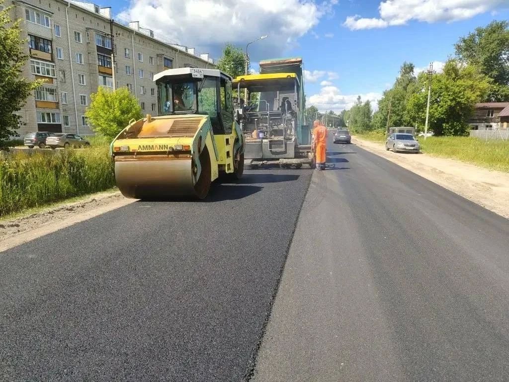 ДСУ-3 ремонтирует дороги в селах и деревнях Меленковского округа