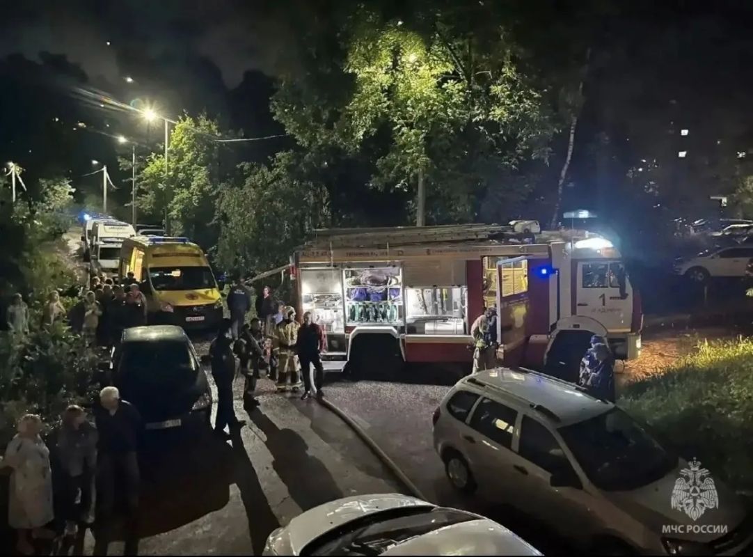 Во Владимире на пожаре погиб 42-летний мужчина