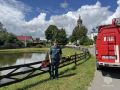Сотрудники МЧС России контролируют наличие и состояние противопожарных водоёмов
