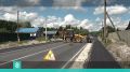 В деревне Афанасово округа Муром завершается строительство нового тротуара