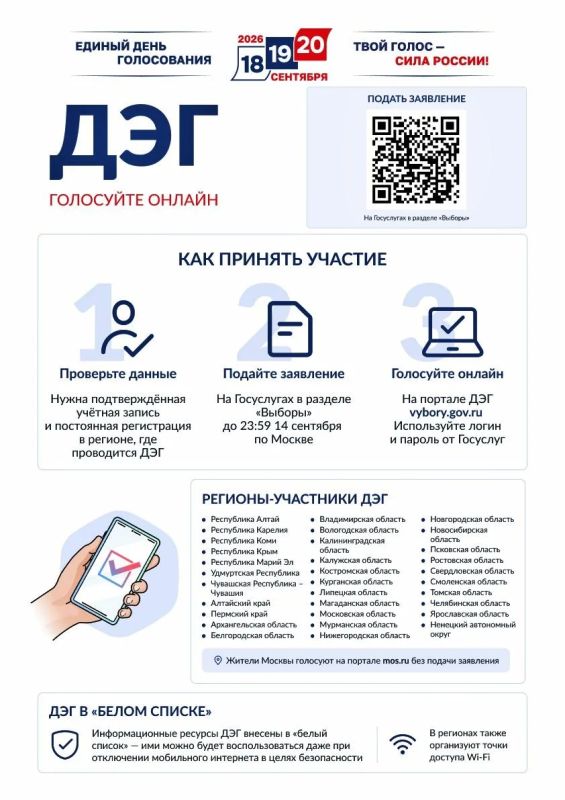 Избирателей Владимирской области приглашают к участию в тестовом голосовании в интернете