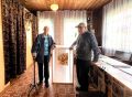 На избирательном участке № 445 в Лунево голосуют наши уважаемые избиратели Нинель Яковлевна и Михаил Дмитриевич