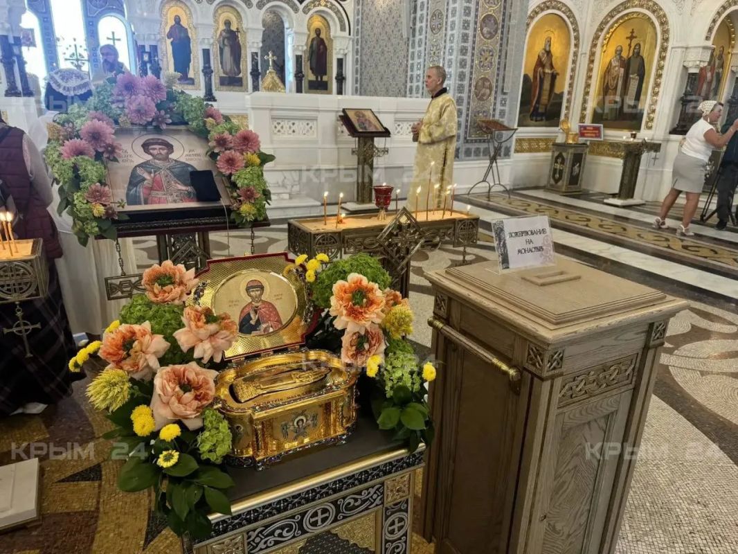 В Севастополе можно поклониться мощам Димитрия Донского В Севастополе можно поклониться мощам Димитрия Донского