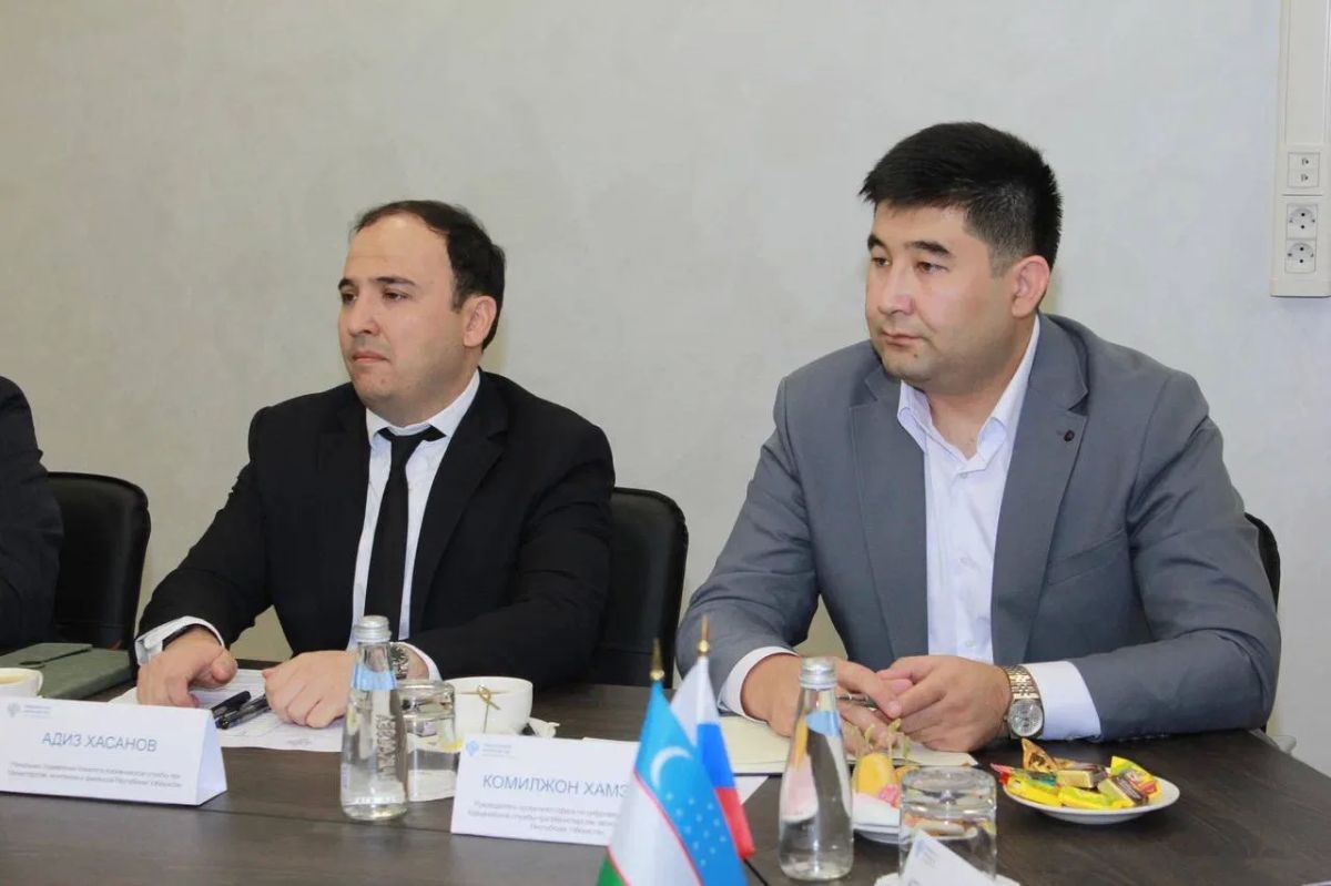 В Федеральном казначействе проходит встреча делегации Республики Узбекистан В Федеральном казначействе проходит встреча делегации Республики Узбекистан