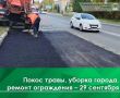 Сегодня, 29 сентября, проводится ямочный ремонт дороги на пр. Ленина, пр. Мира, ул. Лопатина