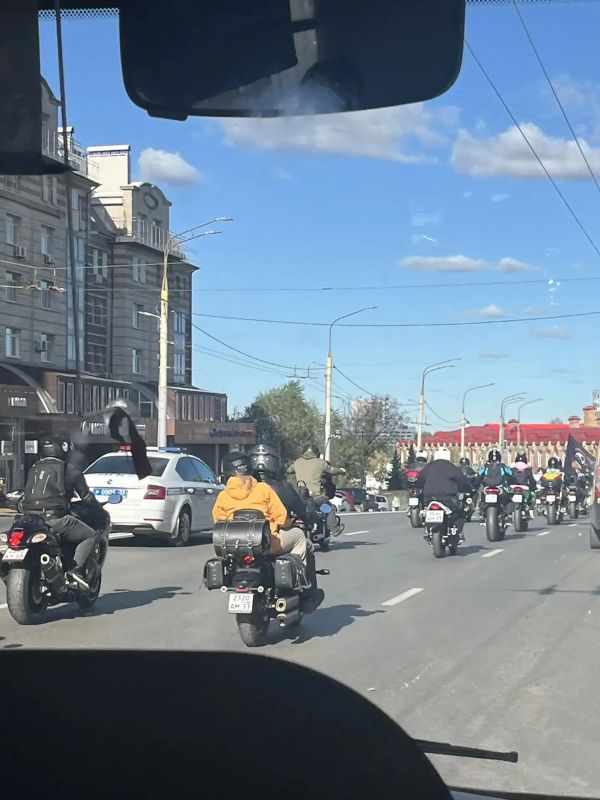Мотопробег проходит во Владимире Мотопробег проходит во Владимире