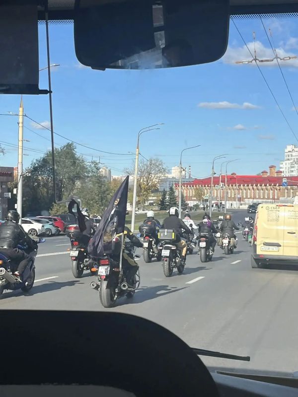 Мотопробег проходит во Владимире Мотопробег проходит во Владимире
