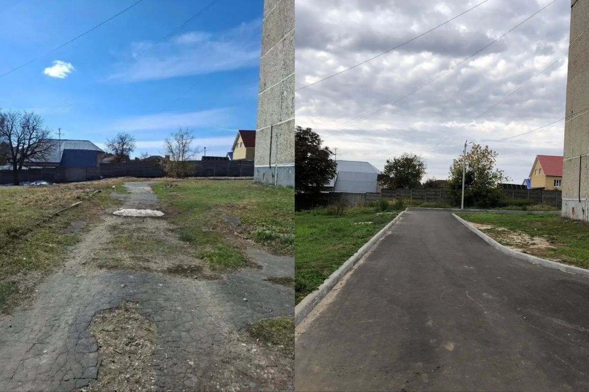 В Гусь-Хрустальном в рамках благоустройства привели в порядок улицу Калинина В Гусь-Хрустальном в рамках благоустройства привели в порядок улицу Калинина