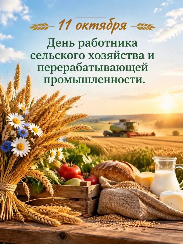 С праздником, уважаемые труженики и ветераны сельского хозяйства и перерабатывающей промышленности Владимирской области!