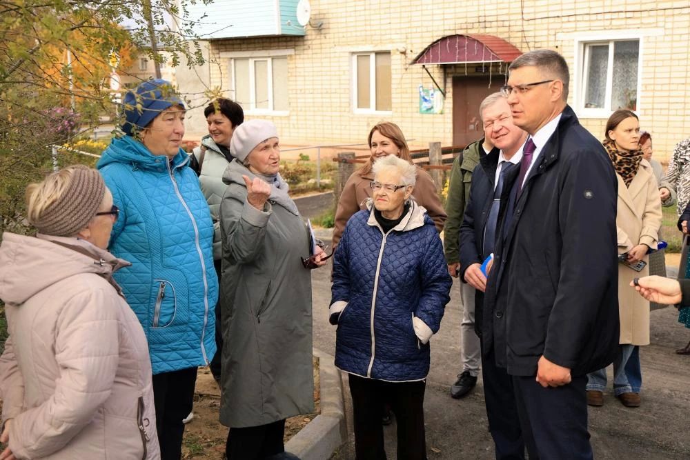 Рабочая поездка Губернатора Александра Авдеева в Камешковский округ Рабочая поездка Губернатора Александра Авдеева в Камешковский округ