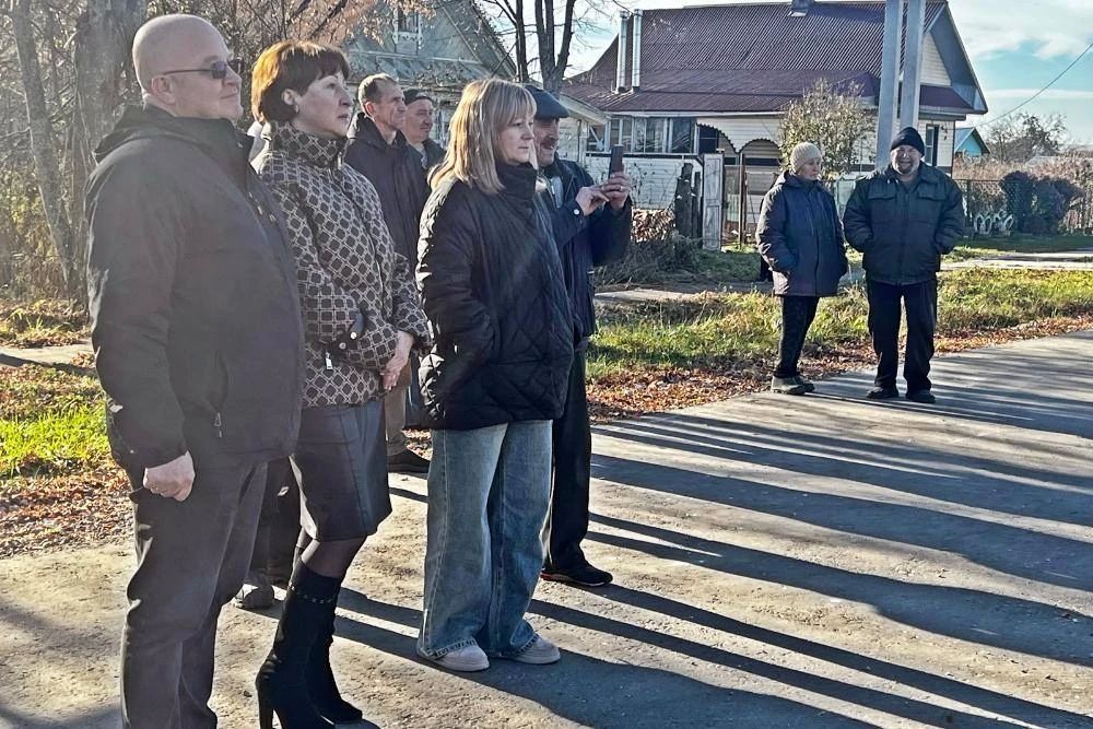 В Гороховецком округе открыли новую дорогу Лучинки – Светильново В Гороховецком округе открыли новую дорогу Лучинки – Светильново