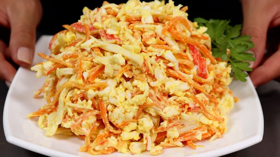 Салат «Корейский краб»: Симфония вкусов для вашего стола