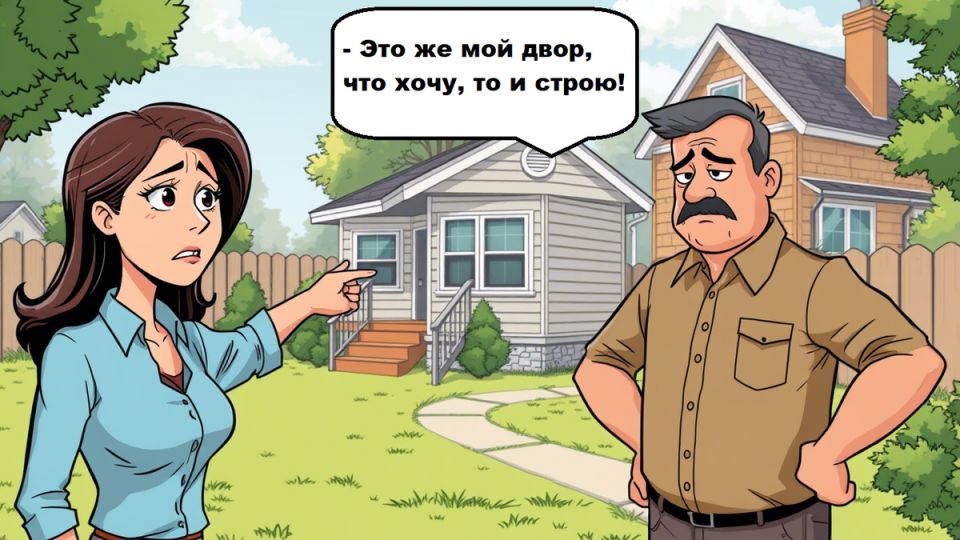 Когда соседи не знакомы с законом: Как жительница победила самострой