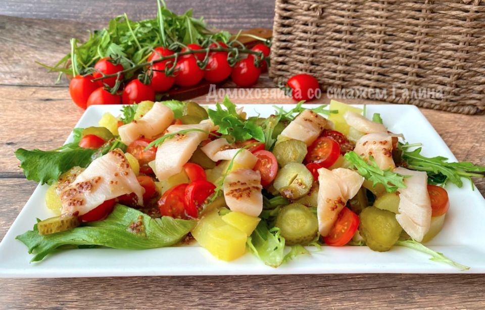 Салат из свадебного меню