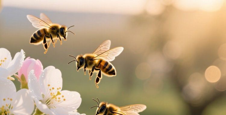 Опыление грушевых садов медоносными пчелами: какова площадь их воздействия?